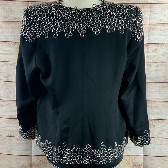 Black Jacket Silver Bling - Picture 2 of 2